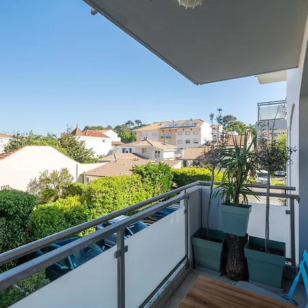 Calme Proche Avec Parking Securise Et Balcon - - Fr-1-319-547 Arcachon